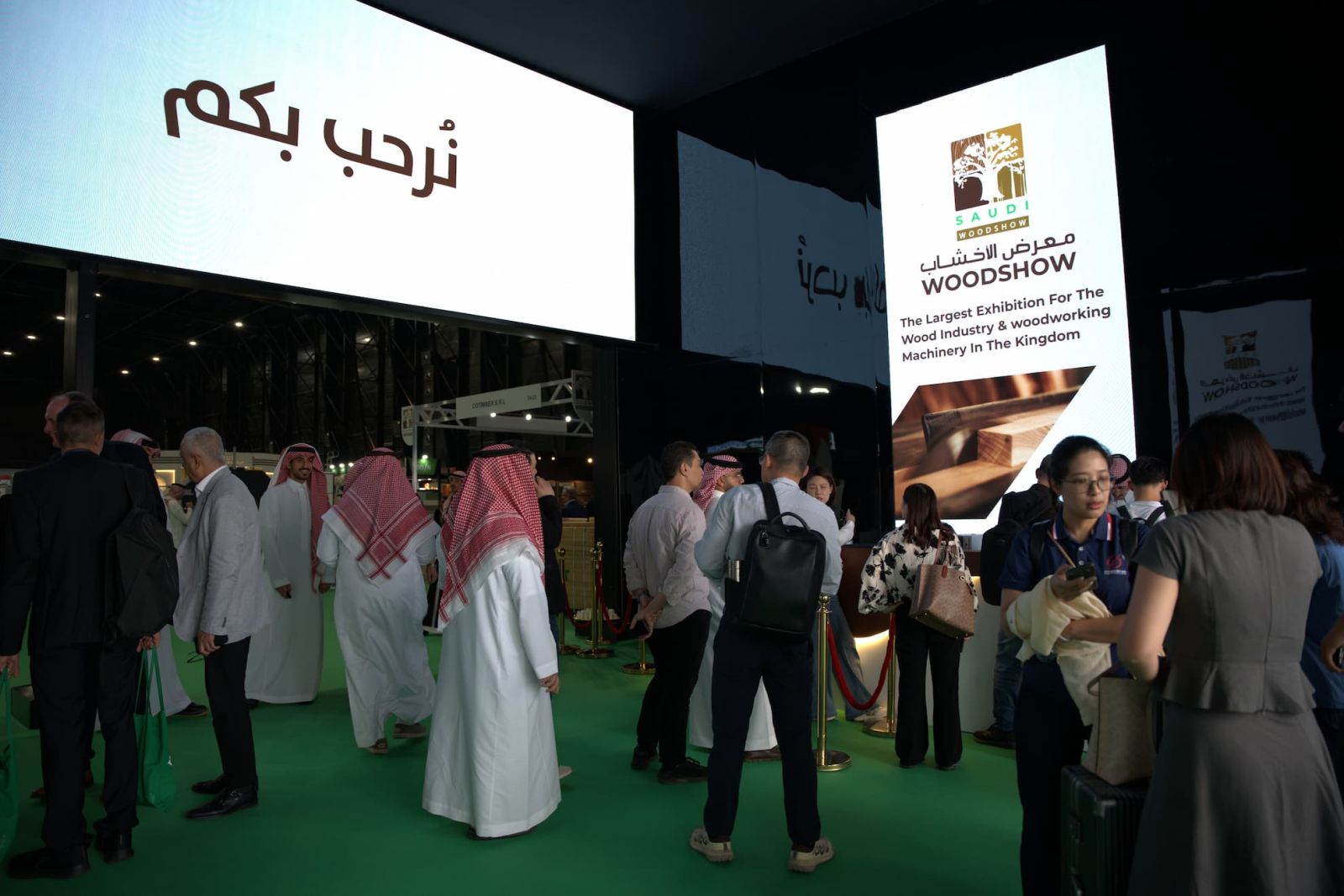 وود أكسيس تشارك في معرض الأخشاب السعودي 2026